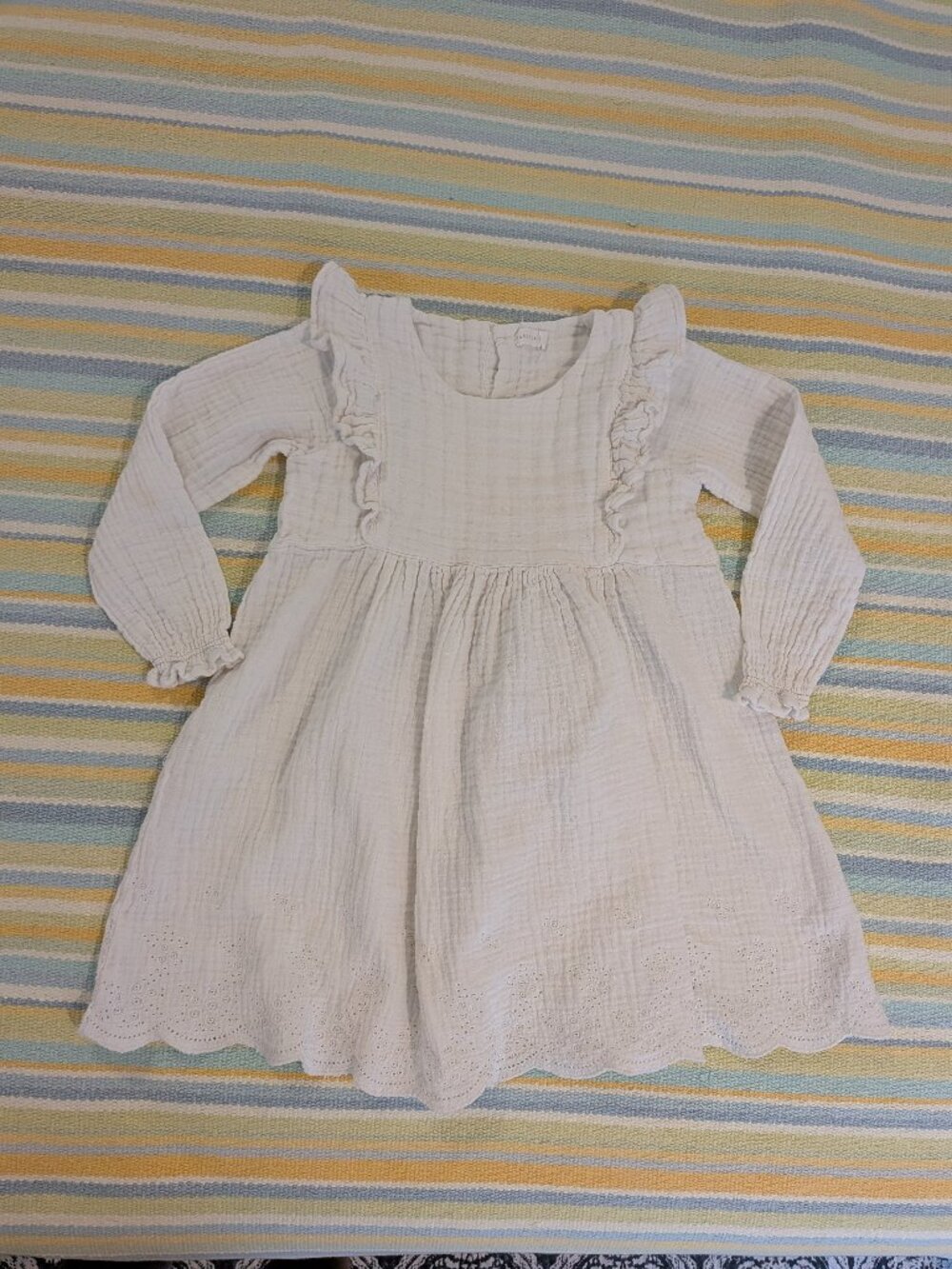 ⭐ Girl's Jamie Kay white dress size 8